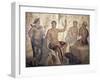 Italy, Naples, Naples Museum, from Pompeii, Home of the Centaur (VI 9, 3-5), Meleager and Atalanta-Samuel Magal-Framed Photographic Print