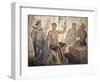 Italy, Naples, Naples Museum, from Pompeii, Home of the Centaur (VI 9, 3-5), Meleager and Atalanta-Samuel Magal-Framed Photographic Print