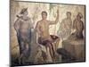 Italy, Naples, Naples Museum, from Pompeii, Home of the Centaur (VI 9, 3-5), Meleager and Atalanta-Samuel Magal-Mounted Photographic Print