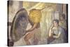 Italy, Naples, Naples Museum, from Pompeii, House IX, 1,10, Thetis and Ephestus-Samuel Magal-Stretched Canvas