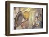 Italy, Naples, Naples Museum, from Pompeii, House IX, 1,10, Thetis and Ephestus-Samuel Magal-Framed Photographic Print