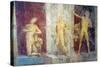 Italy, Naples, Naples Museum, from Pompeii, House of Diodcuri, Massacre of Niobids-Samuel Magal-Stretched Canvas