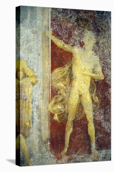 Italy, Naples, Naples Museum, from Pompeii, House of Diodcuri, Massacre of Niobids-Samuel Magal-Stretched Canvas