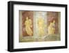 Italy, Naples, Naples Museum, from Pompeii, House of Diodcuri, Massacre of Niobids-Samuel Magal-Framed Photographic Print