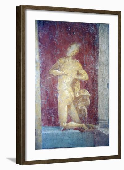Italy, Naples, Naples Museum, from Pompeii, House of Diodcuri, Massacre of Niobids-Samuel Magal-Framed Photographic Print