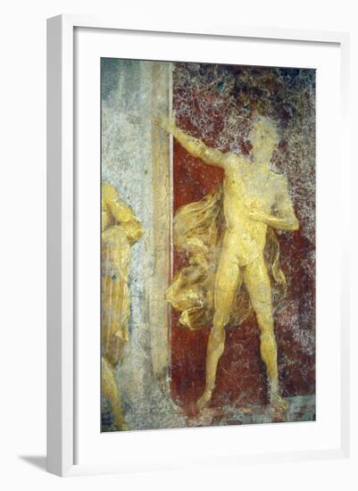 Italy, Naples, Naples Museum, from Pompeii, House of Diodcuri, Massacre of Niobids-Samuel Magal-Framed Photographic Print