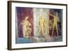 Italy, Naples, Naples Museum, from Pompeii, House of Diodcuri, Massacre of Niobids-Samuel Magal-Framed Photographic Print