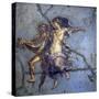 Italy, Naples, Naples Museum, from Pompeii, House of Diodcuri (VI 9, 6-7), Couple In Flight-Samuel Magal-Stretched Canvas