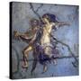 Italy, Naples, Naples Museum, from Pompeii, House of Diodcuri (VI 9, 6-7), Couple In Flight-Samuel Magal-Stretched Canvas