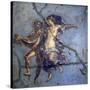 Italy, Naples, Naples Museum, from Pompeii, House of Diodcuri (VI 9, 6-7), Couple In Flight-Samuel Magal-Stretched Canvas