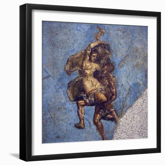 Italy, Naples, Naples Museum, from Pompeii, House of Diodcuri (VI 9, 6-7), Couple In Flight-Samuel Magal-Framed Photographic Print