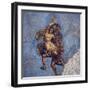 Italy, Naples, Naples Museum, from Pompeii, House of Diodcuri (VI 9, 6-7), Couple In Flight-Samuel Magal-Framed Photographic Print