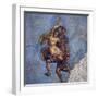 Italy, Naples, Naples Museum, from Pompeii, House of Diodcuri (VI 9, 6-7), Couple In Flight-Samuel Magal-Framed Photographic Print