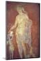 Italy, Naples, Naples Museum, from Pompeii, House of Diodcuri (VI 9, 6-7), Dionysus and Satyr-Samuel Magal-Mounted Photographic Print