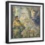 Italy, Naples, Naples Museum, from Pompeii, House of Diodcuri (VI 9, 6-7), Endimione and Selene-Samuel Magal-Framed Photographic Print