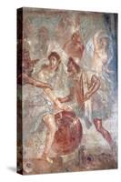 Italy, Naples, Naples Museum, from Pompeii, House of Diodcuri (VI 9, 6-7), Mythological Figures-Samuel Magal-Stretched Canvas