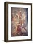 Italy, Naples, Naples Museum, from Pompeii, House of Diodcuri (VI 9, 6-7), Mythological Figures-Samuel Magal-Framed Photographic Print