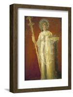 Italy, Naples, Naples Museum, from Pompeii, House of Diodcuri (VI 9, 6-7), Saturn-Samuel Magal-Framed Photographic Print