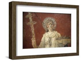 Italy, Naples, Naples Museum, from Pompeii, House of Diodcuri (VI 9, 6-7), Saturn-Samuel Magal-Framed Photographic Print