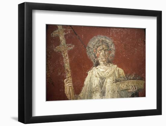 Italy, Naples, Naples Museum, from Pompeii, House of Diodcuri (VI 9, 6-7), Saturn-Samuel Magal-Framed Photographic Print