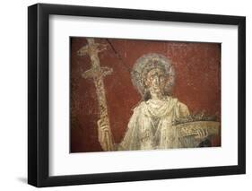 Italy, Naples, Naples Museum, from Pompeii, House of Diodcuri (VI 9, 6-7), Saturn-Samuel Magal-Framed Photographic Print