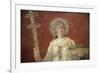 Italy, Naples, Naples Museum, from Pompeii, House of Diodcuri (VI 9, 6-7), Saturn-Samuel Magal-Framed Photographic Print