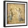 Italy, Naples, Naples Museum, from Pompeii, House of Diodcuri (VI 9, 6-7), Scene of Tragedy-Samuel Magal-Framed Photographic Print