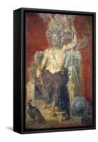 Italy, Naples, Naples Museum, from Pompeii, House of Diodcuri (VI 9, 6-7), Zeus-Samuel Magal-Framed Stretched Canvas