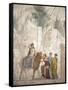 Italy, Naples, Naples Museum, from Pompeii, House of Fatal Love  (IX, 5,18), Europa riding a Bull-Samuel Magal-Framed Stretched Canvas