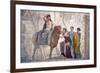 Italy, Naples, Naples Museum, from Pompeii, House of Fatal Love  (IX, 5,18), Europa riding a Bull-Samuel Magal-Framed Photographic Print