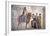 Italy, Naples, Naples Museum, from Pompeii, House of Fatal Love  (IX, 5,18), Europa riding a Bull-Samuel Magal-Framed Photographic Print