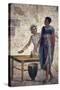 Italy, Naples, Naples Museum, from Pompeii, House of Fatal Love  (IX, 5,18), Jason and Pelias-Samuel Magal-Stretched Canvas