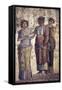 Italy, Naples, Naples Museum, from Pompeii, House of Fatal Love  (IX, 5,18), Jason and Pelias-Samuel Magal-Framed Stretched Canvas