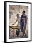 Italy, Naples, Naples Museum, from Pompeii, House of Fatal Love  (IX, 5,18), Jason and Pelias-Samuel Magal-Framed Photographic Print