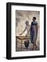 Italy, Naples, Naples Museum, from Pompeii, House of Fatal Love  (IX, 5,18), Jason and Pelias-Samuel Magal-Framed Photographic Print