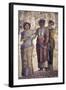 Italy, Naples, Naples Museum, from Pompeii, House of Fatal Love  (IX, 5,18), Jason and Pelias-Samuel Magal-Framed Photographic Print