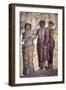 Italy, Naples, Naples Museum, from Pompeii, House of Fatal Love  (IX, 5,18), Jason and Pelias-Samuel Magal-Framed Photographic Print