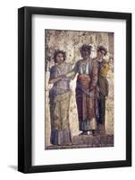 Italy, Naples, Naples Museum, from Pompeii, House of Fatal Love  (IX, 5,18), Jason and Pelias-Samuel Magal-Framed Photographic Print