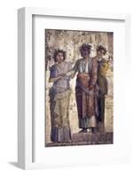 Italy, Naples, Naples Museum, from Pompeii, House of Fatal Love  (IX, 5,18), Jason and Pelias-Samuel Magal-Framed Photographic Print