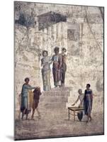 Italy, Naples, Naples Museum, from Pompeii, House of Fatal Love  (IX, 5,18), Jason and Pelias-Samuel Magal-Mounted Photographic Print