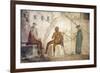 Italy, Naples, Naples Museum, from Pompeii, House of Fatal Love  (IX, 5,8), Pan and the nymphs-Samuel Magal-Framed Photographic Print