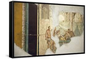 Italy, Naples, Naples Museum, from Pompeii, House of Giuseppe II (VIII 2,39), Sofonisba's Death-Samuel Magal-Framed Stretched Canvas