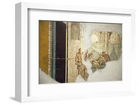 Italy, Naples, Naples Museum, from Pompeii, House of Giuseppe II (VIII 2,39), Sofonisba's Death-Samuel Magal-Framed Photographic Print