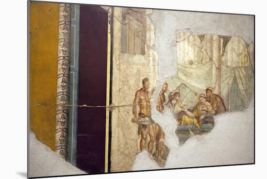 Italy, Naples, Naples Museum, from Pompeii, House of Giuseppe II (VIII 2,39), Sofonisba's Death-Samuel Magal-Mounted Photographic Print