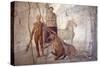 Italy, Naples, Naples Museum, from Pompeii, House of Jason (IX 5, 18), Heracles and Centaur-Samuel Magal-Stretched Canvas