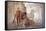 Italy, Naples, Naples Museum, from Pompeii, House of Jason (IX 5, 18), Heracles and Centaur-Samuel Magal-Framed Stretched Canvas