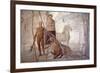 Italy, Naples, Naples Museum, from Pompeii, House of Jason (IX 5, 18), Heracles and Centaur-Samuel Magal-Framed Photographic Print