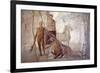 Italy, Naples, Naples Museum, from Pompeii, House of Jason (IX 5, 18), Heracles and Centaur-Samuel Magal-Framed Photographic Print