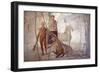 Italy, Naples, Naples Museum, from Pompeii, House of Jason (IX 5, 18), Heracles and Centaur-Samuel Magal-Framed Photographic Print