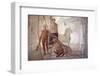 Italy, Naples, Naples Museum, from Pompeii, House of Jason (IX 5, 18), Heracles and Centaur-Samuel Magal-Framed Photographic Print